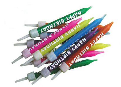 Click to view product details and reviews for Multi Coloured Happy Birthday Candles 75cm Pack Of 12.