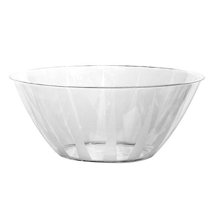 Crystal Clear Large Plastic Serving Bowl 47l Each
