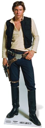 Star Wars Han Solo Cardboard Cutout 183m