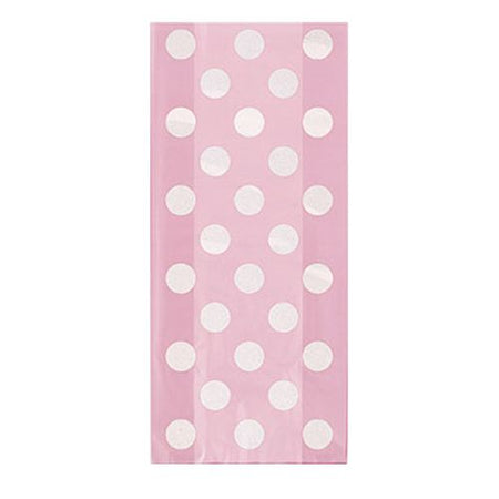 Click to view product details and reviews for Pale Pink Dots Cello Bags Pack Of 20.