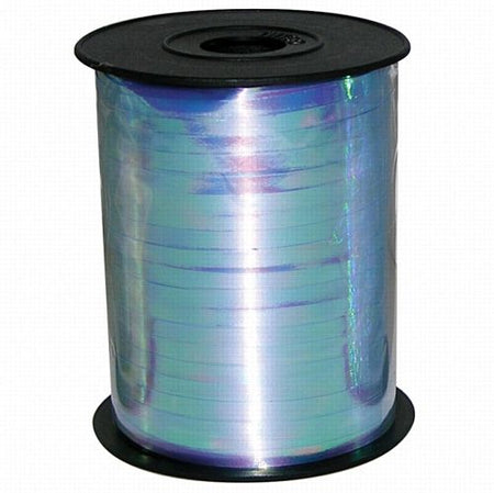 Click to view product details and reviews for Iridescent Blue Balloon Ribbon 230m.