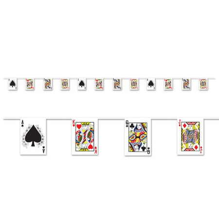 Playing Card Pennant Bunting All Weather 366m