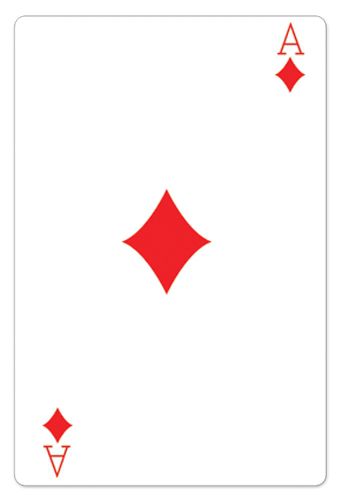 Ace Of Diamonds Playing Card Cardboard Cutout 154m