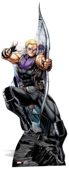 Click to view product details and reviews for Marvel Avengers Hawkeye Cardboard Cutout 185m.