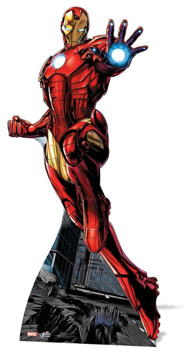 Marvel Avengers Iron Man Cardboard Cutout 175m