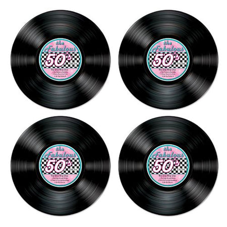 Record Cutouts 135 Pack Of 4