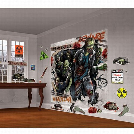 Zombie Mega Pack Decorating Kit 165m Pack Of 32