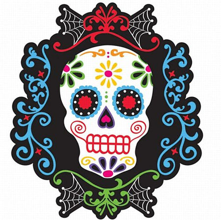 Click to view product details and reviews for Day Of The Dead Cutout 26cm.