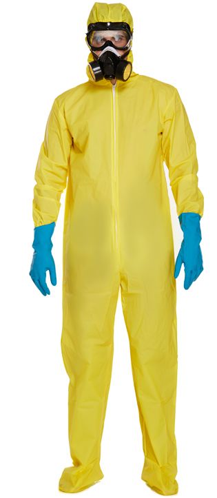 Yellow Hazmat Suit Breaking Bad Costume