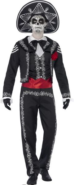 Click to view product details and reviews for Day Of The Dead Senor Bones Costume.