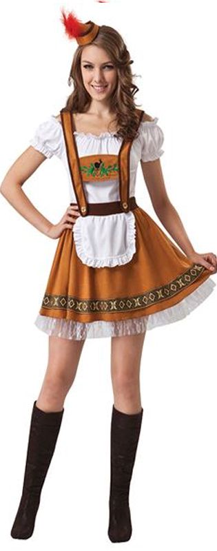 German Country Bar Girl Costume