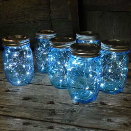 Click to view product details and reviews for Blue Led Fairy Lights Set Of 20 35m.