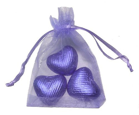 Click to view product details and reviews for Favour Bag With 3 Chocolates Lilac Pack Of 10.