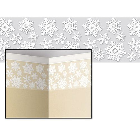 Click to view product details and reviews for Snowflake Border 9m.