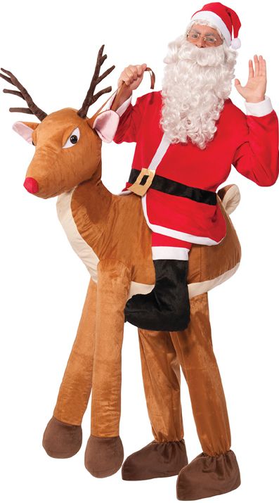 Santa Ride A Reindeer Costume