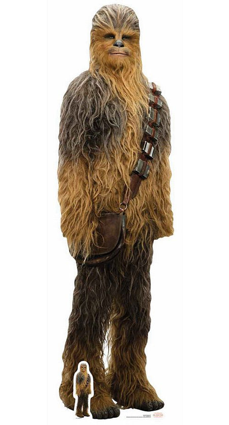 Click to view product details and reviews for Star Wars The Last Jedi Chewbacca Cardboard Cutout 195m.