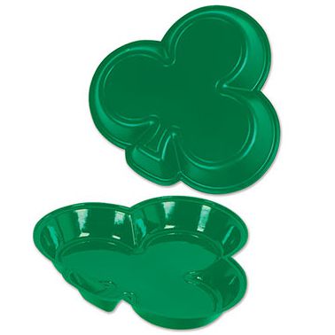 Click to view product details and reviews for Plastic Shamrock Tray 305cm.