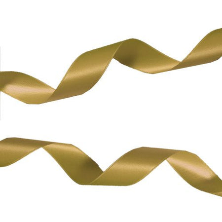 15mm Gold Satin Ribbon Per Metre