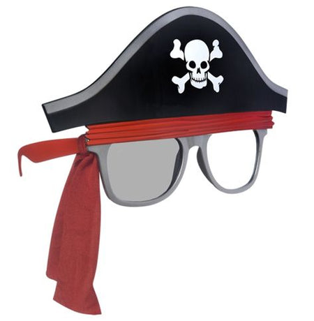 Click to view product details and reviews for Pirate Hat Glasses.