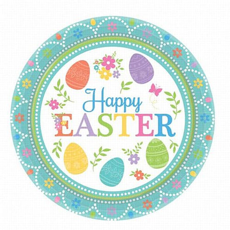 Click to view product details and reviews for Happy Easter Paper Plates 178cm Pack Of 8.