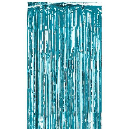 Click to view product details and reviews for Baby Blue Shimmer Curtain Flame Retardant 24m.