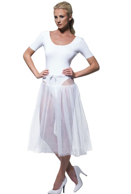 Click to view product details and reviews for 1950s White Petticoat.