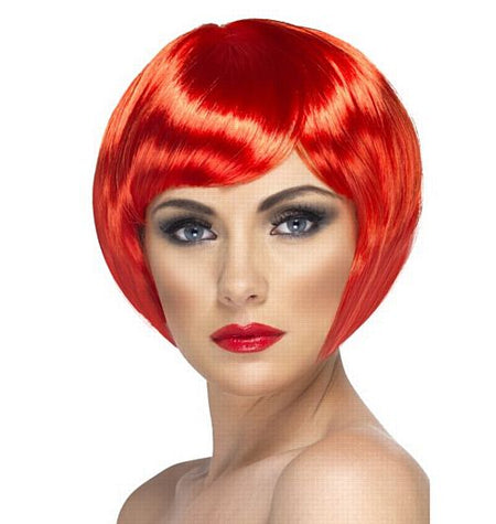 Click to view product details and reviews for Red Babe Bob Wig.