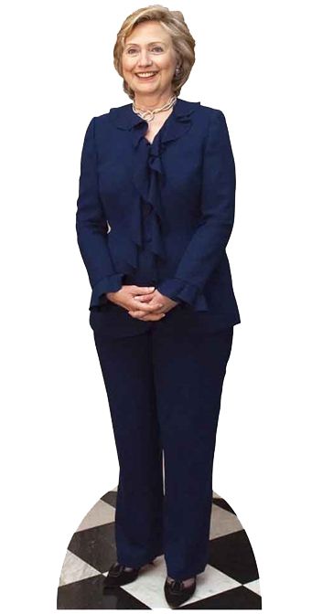 Click to view product details and reviews for Hillary Clinton Cardboard Cutout 183m.