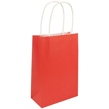 Click to view product details and reviews for Red Paper Party Bags 21cm Each.