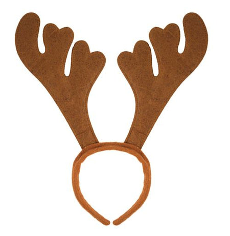 Click to view product details and reviews for Brown Reindeer Antlers On Headband.