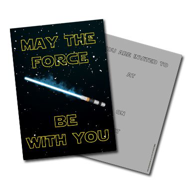 Click to view product details and reviews for Star Wars Invites Pack Of 8.