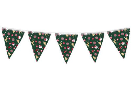 Click to view product details and reviews for Vintage Christmas Bunting 4m.