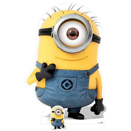 Click to view product details and reviews for Minions Carl Cardboard Cutout 139cm.