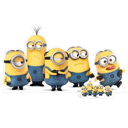 Click to view product details and reviews for Minions Group Cardboard Cutout 17m.