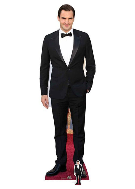 Click to view product details and reviews for Roger Federer Cardboard Cutout 185m.