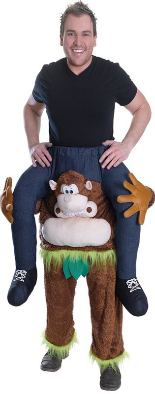 Click to view product details and reviews for Piggy Back Monkey Costume.