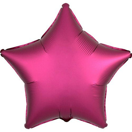 Click to view product details and reviews for Hot Pink Satin Finish Star Foil Balloon 18.