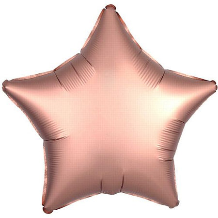Click to view product details and reviews for Rose Gold Satin Finish Star Foil Balloon 18.