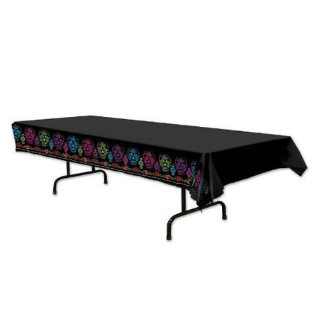 Click to view product details and reviews for Day Of The Dead Tablecloth 27m.