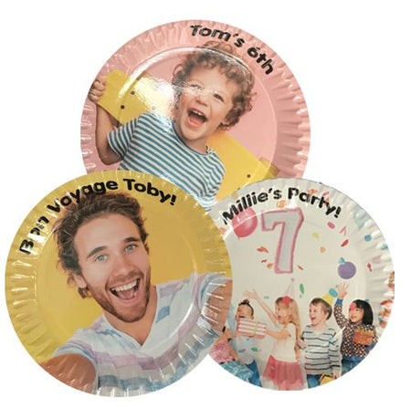 Click to view product details and reviews for Personalised Paper Plates Pack Of 20 23cm.