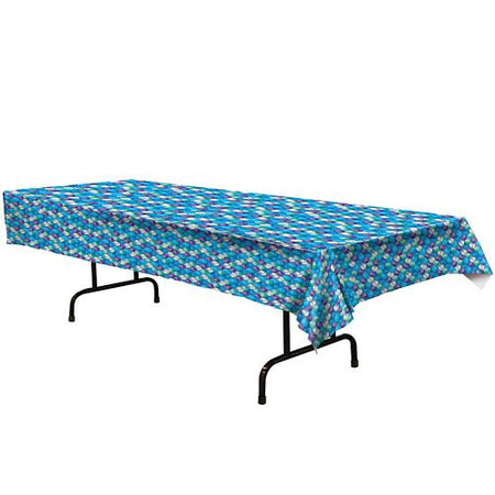 Click to view product details and reviews for Mermaid Scales Plastic Tablecover 274m.