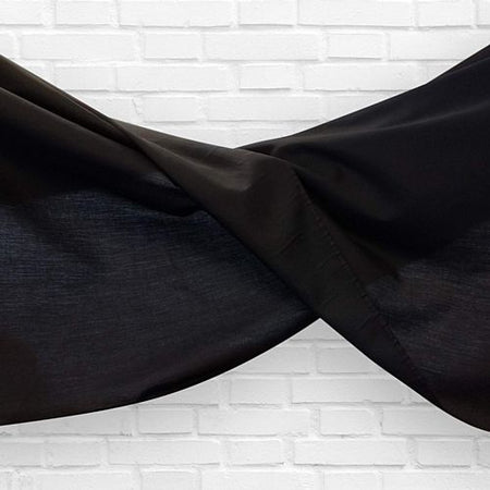 Black Fabric Drapes 11m Wide Per Metre