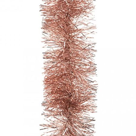 Click to view product details and reviews for Rose Gold Tinsel Garland 2m.