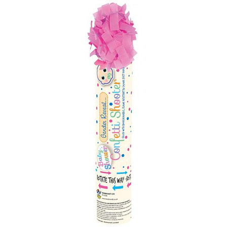 Its A Girl Paper Confetti Cannon 20cm Each