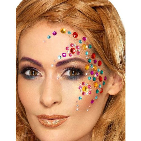 Click to view product details and reviews for Coloured Face Gems Pack Of 100.