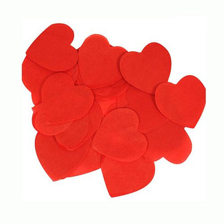 Red Heart Tissue Paper Confetti 100g