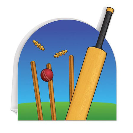 Click to view product details and reviews for 3d Cricket Centrepiece 25cm.
