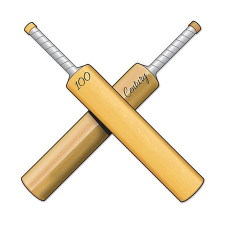 Click to view product details and reviews for Cricket Bat Card Cutout 25cm.