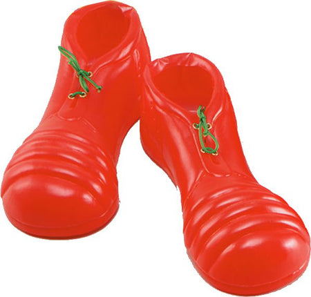 Click to view product details and reviews for Adult Clown Shoes Red Pvc.