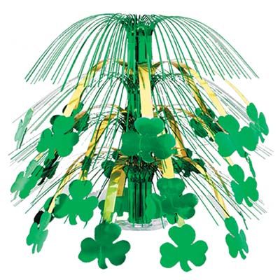 Click to view product details and reviews for Irish St Patricks Day Lucky Shamrock Cascade Centrepiece 18.